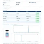 Certificate of analysis COA10243, AOD-9604 10mg
