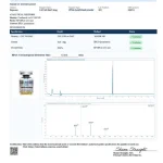 Certificate of analysis COA6030, CJC-1295 No DAC 5mg