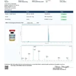 Certificate of analysis COA6031, BPC-157 + TB-500 10-10mg
