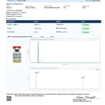 Certificate of analysis COA6034, GHK-Cu 100mg
