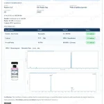 Certificate of analysis COA8794, Kisspeptin 5mg